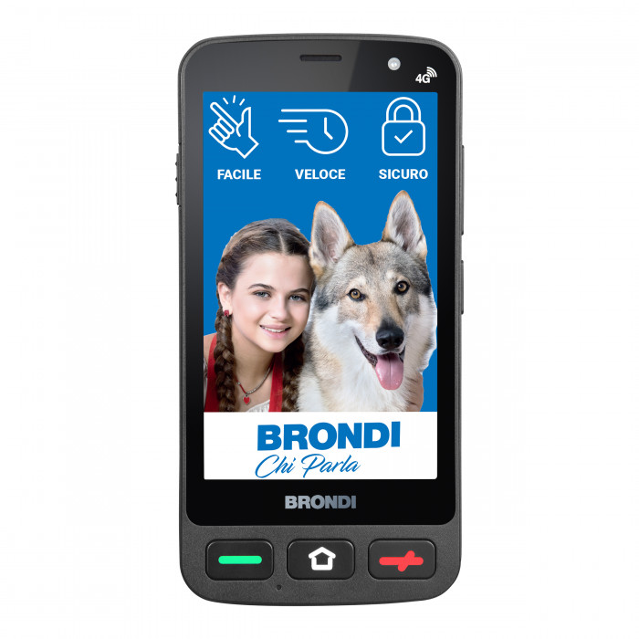 Brondi Amico Smartphone Pocket Facile Utilizzo