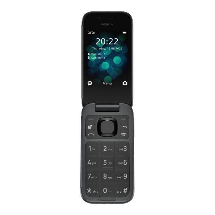 Nokia 2660 Cellulare Conchiglia Dual Sim Nero