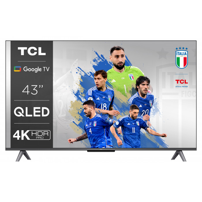 TCL 43C645 TV QLED 43 Pollici UltraHD 4K DVBT2-S2
