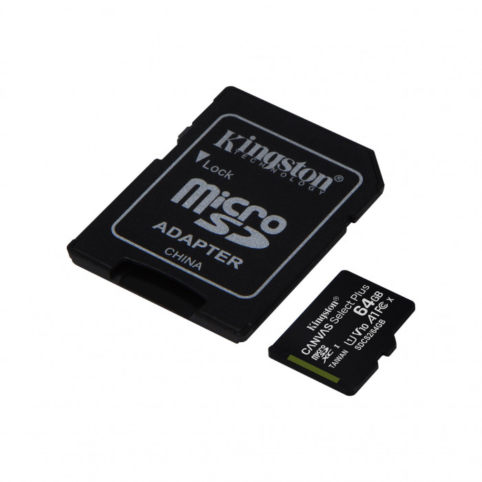 Kingston SDCS264GB Memoria Micro SDXC 64gb Classe 10