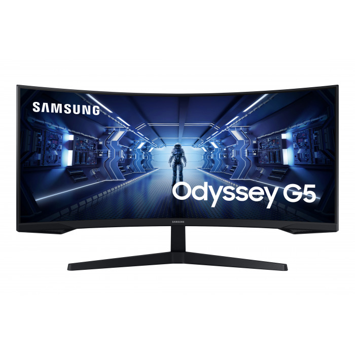 Samsung LC34G55TWWPXEN Monitor Gaming Odyssey G5 da 34 Pollici Ultra WQHD Curvo
