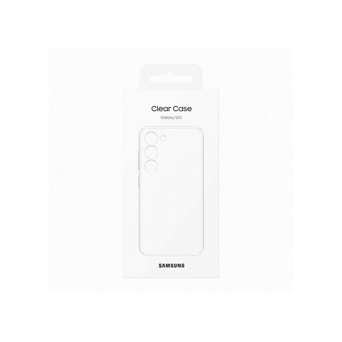 Samsung EFQS911CTEGWW Cover per Galaxy S23 Clear Slim Trasparente