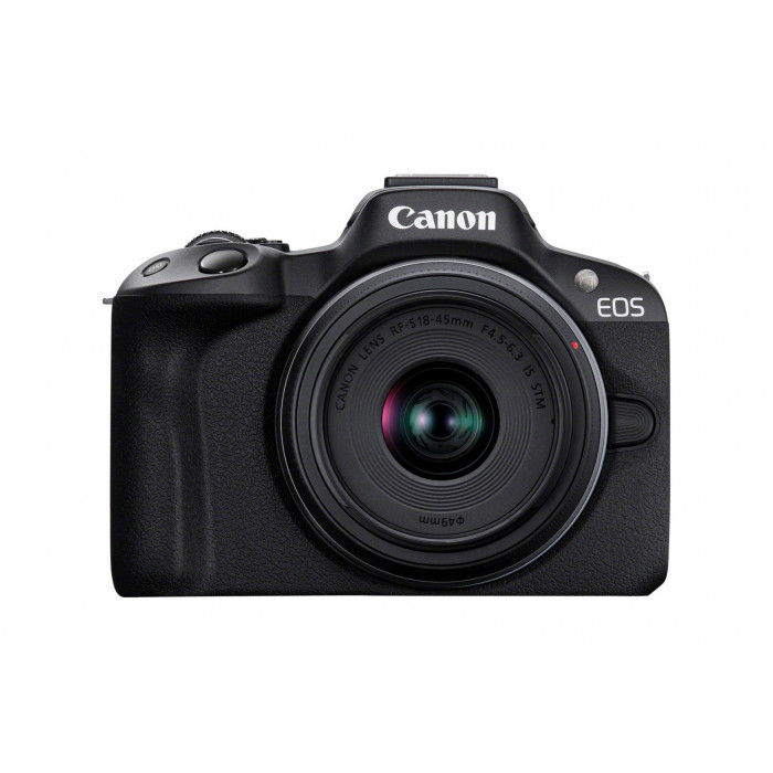 Canon EOS R50 Kit 18-45mm Fotocamera Mirrorless Video 4K Sensore APS-C 24.2MP