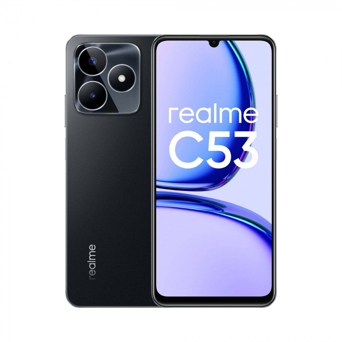 Realme C538 Mighty Black Smartphone 6.74 Pollici HD 256GB