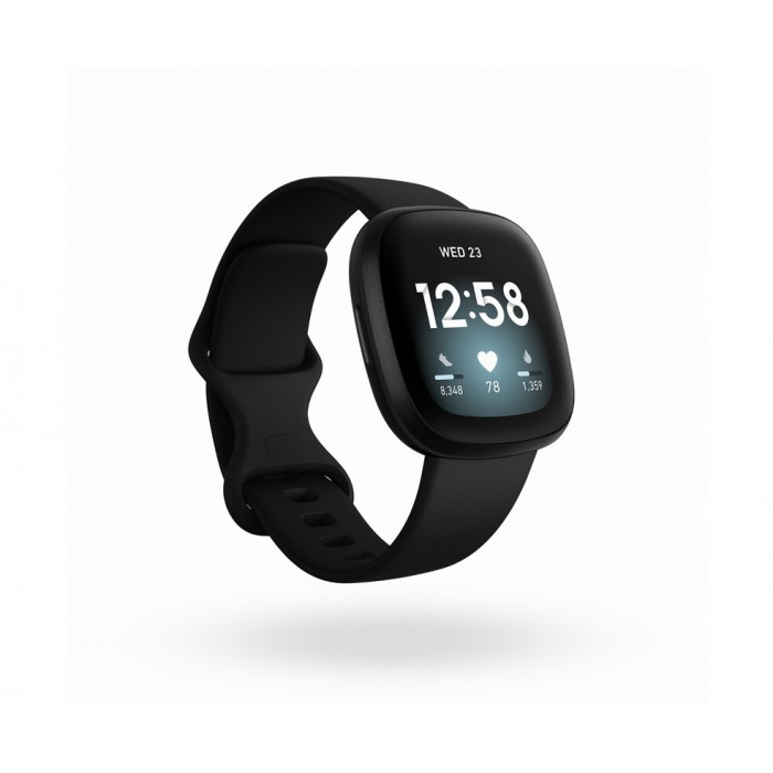 Fitbit Versa 3 Nero Smartwatch Display 1.3 con GPS e NFC