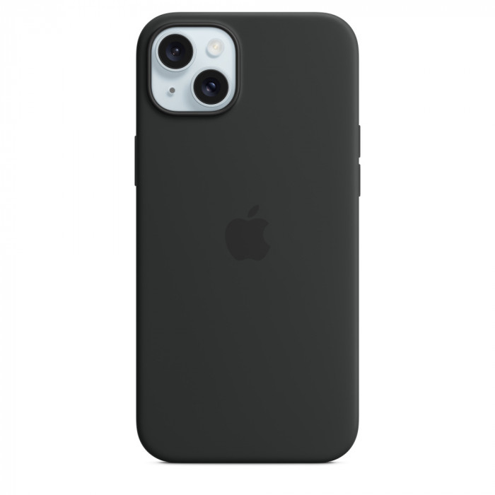 Apple MT103ZMA Cover Nero in Silicone Magsafe per Iphone 15 Plus