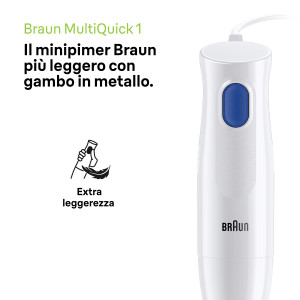 Braun Minipimer MQ10201M...