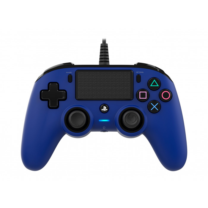 Nacon PS4OFCPADBLUE Controller Wired X per Ps4