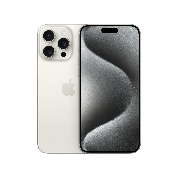 Apple  MU783QLA White Titan iPhone 15 Pro Max Smarphone 6.7 Pollici OLED 256GB