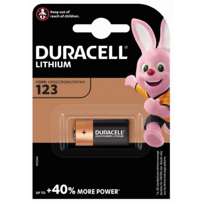 Duracell Du 28 Batterie per Fotocamere Cr123a