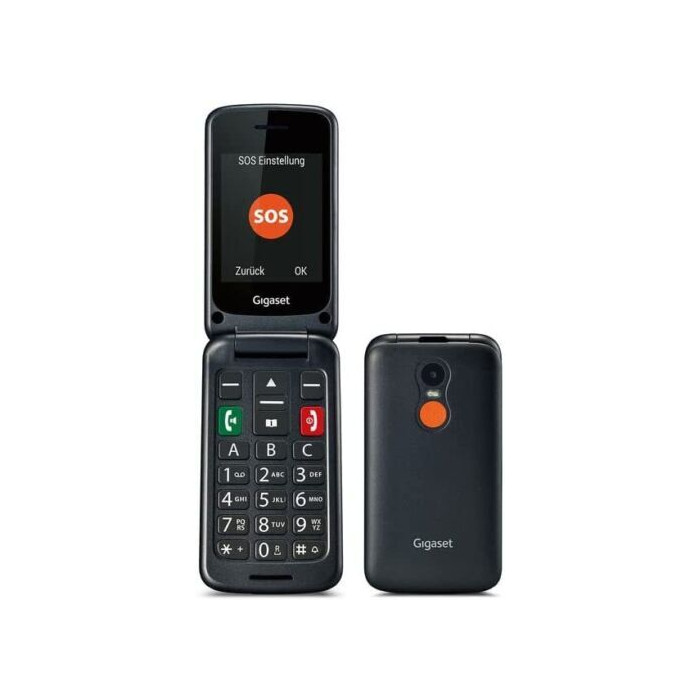 [OLD] Gigaset Gl590 Black Cellulare Senior Dualsim