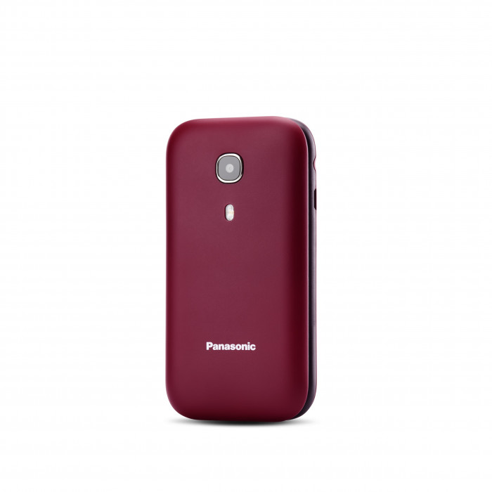 Panasonic KXTU400EXR Cellulare Senior DualBand  Rosso 2.4 Pollici Bluetooth