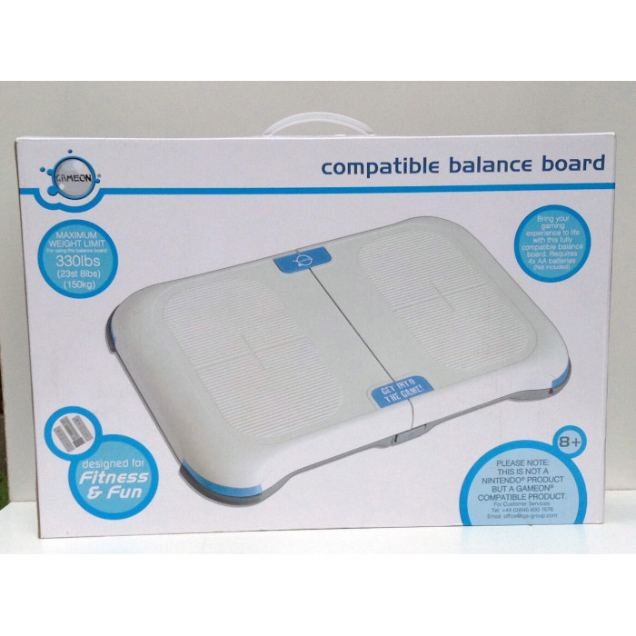 Gameon XJAC0303 Balance Board Bianco per Wii
