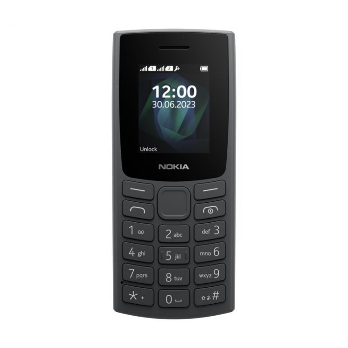 Nokia 105 2023 Charcoal Telefono Cellulare Dual Sim