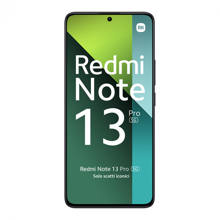 Xioami Redmi Note 13 Pro 5G Black Smartphone 6.67 Pollici 8Gb 256Gb