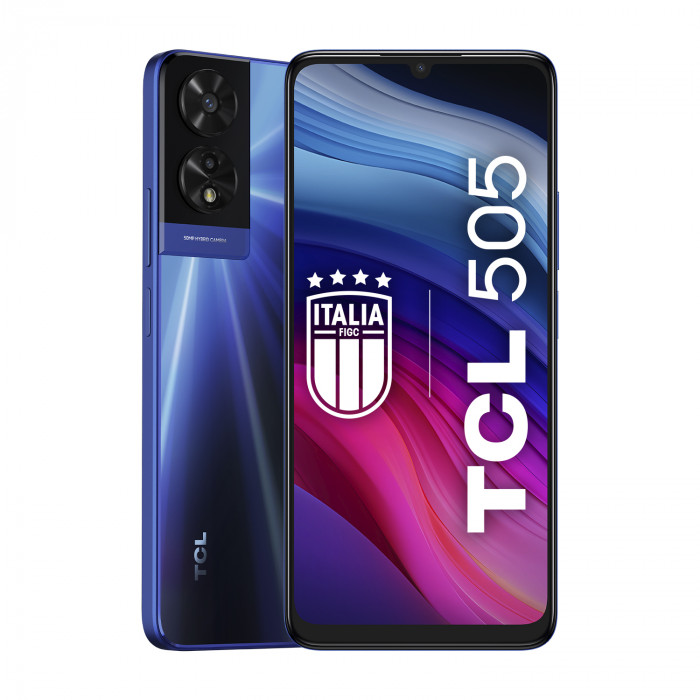 TCL 505 Ocean Blue Smartphone 6.75 Pollici HD 8gb 128gb