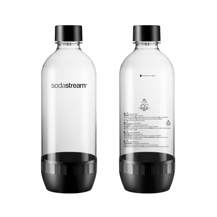 Sodastream 2270071 Confezione 2 Bottiglie Plastica 1 Litro
