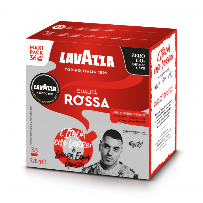Lavazza 8888 36 Capsule Caffe Compatibili A Modo Mio Qualita Rossa