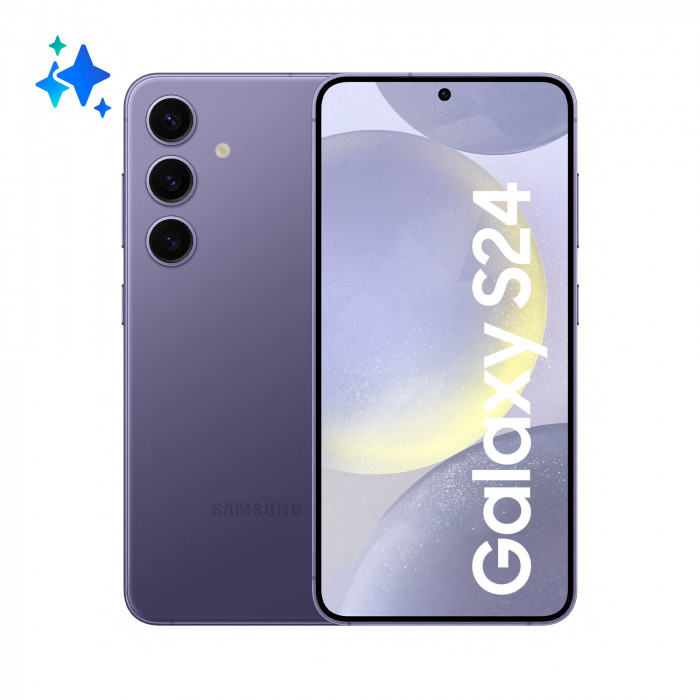 Samsung Galaxy S24 Cobalt Violet Smartphone 6.2 Pollici 8GB 256GB