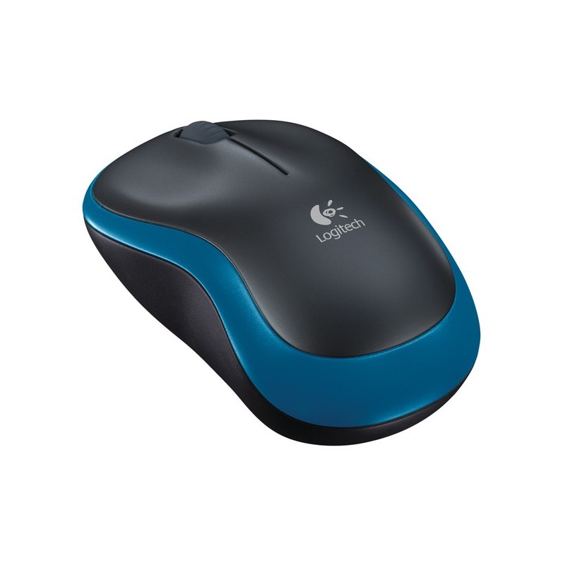 Logitech M185 Mouse Wireless Blu con Ricevitore Nano
