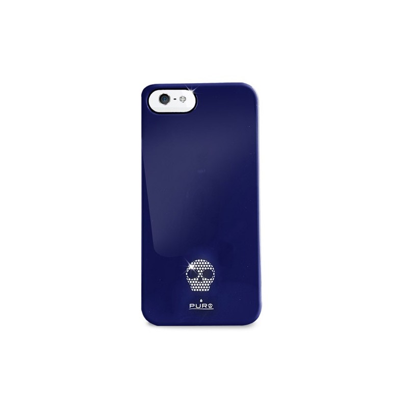 [OLD] Puro Cover Skull Blu per iPhone 5