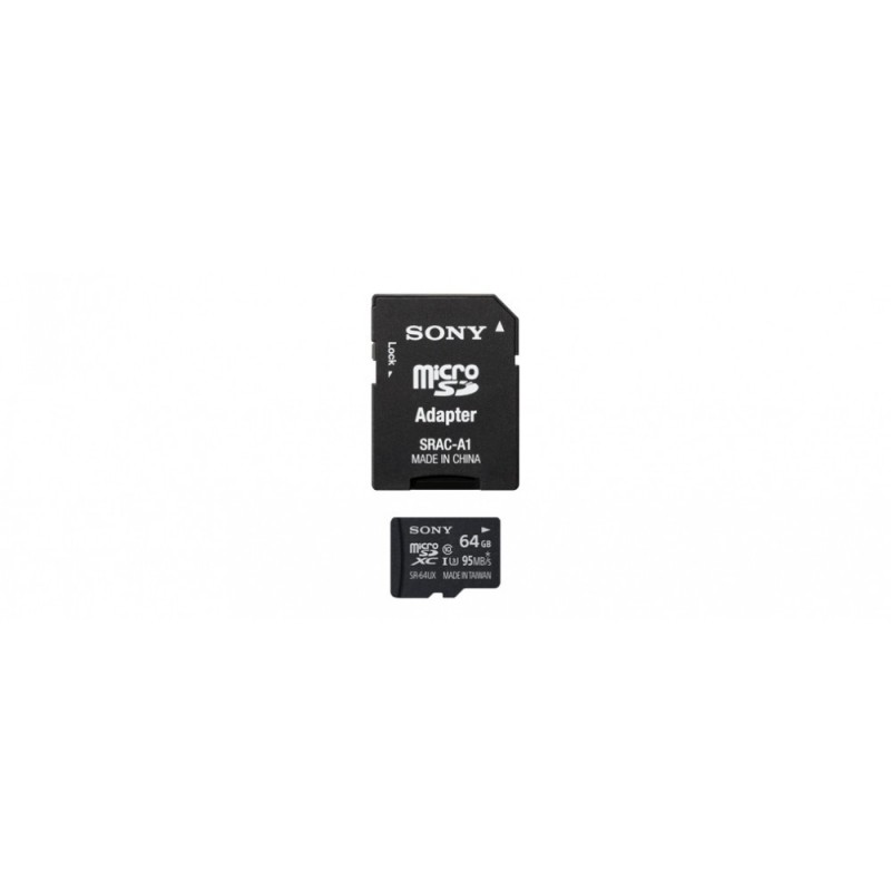 [OLD] Sony SR64UXA Scheda di Memoria Micro SD da 64 GB con Adattatore