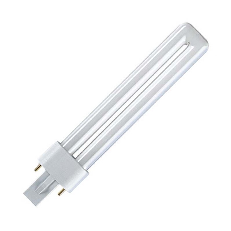 Osram Dulux S Lampade Fluorescenti con Attacco 2 pin 7W 400 lm Luce Calda
