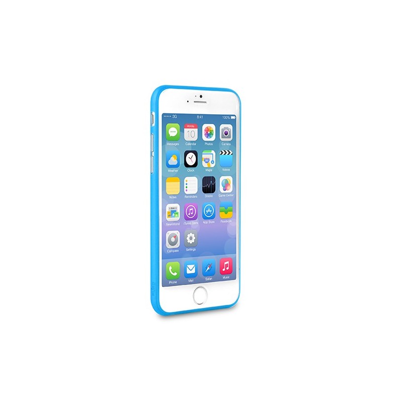 [OLD] Puro Cover 0.3 Blu Custodia i Silicone per iPhone 6 da 4.7 Pollici