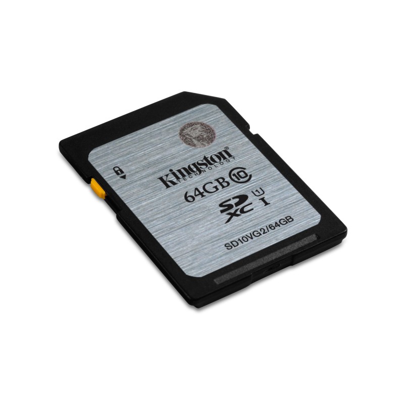 [OLD] Kingston SD10VG2/64GB Scheda di Memoria 64GB Class 10 UHS-I SDXC