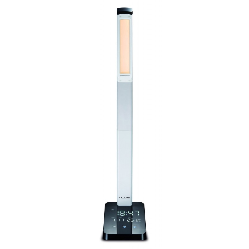 [OLD] Nodis NT-L14 Lampada da Tavolo a LED con Orologio e Sveglia