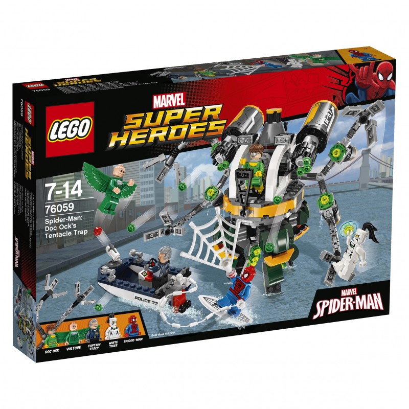 [OLD] Lego 76059 Marvel Super Heroes Spider-Man: La Trappola Tentacolare di Doc Ock