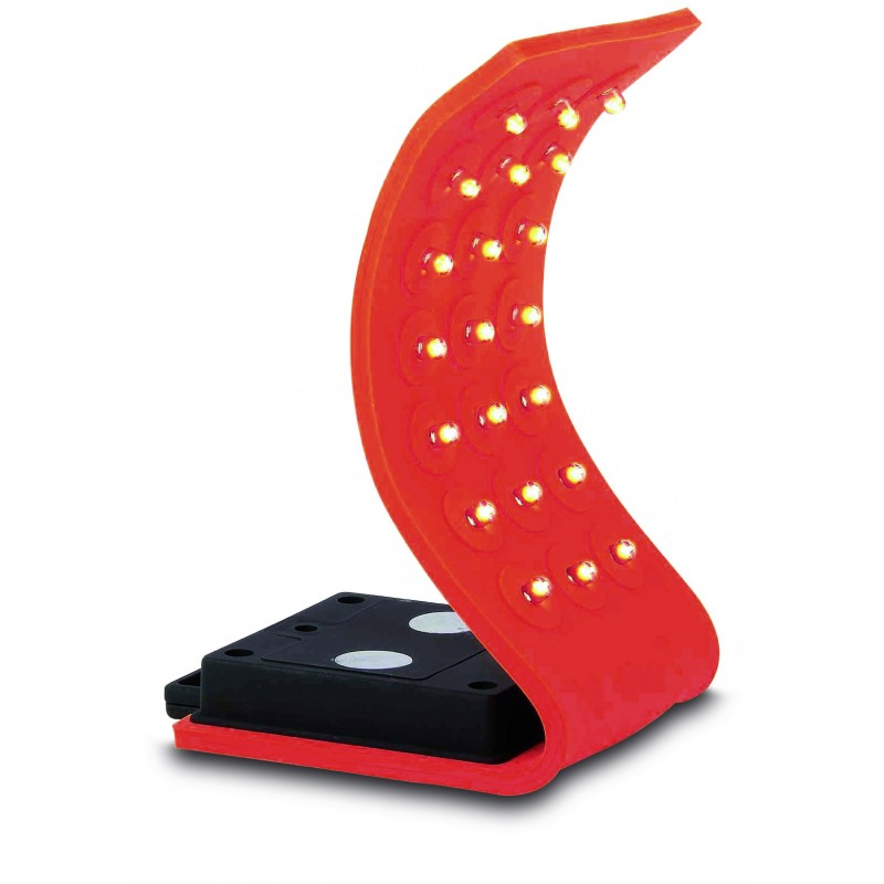[OLD] Nodis Flexy Rossa Lampada LED da Tavolo Flessibile con Base Magnetica