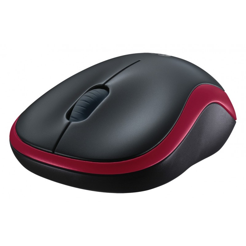Logitech M185 Rosso Mouse Ottivo Wireless