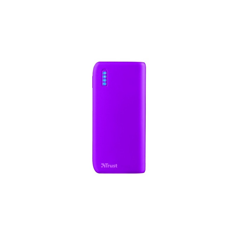 [OLD] Trust Primo Power Bank Neon Purple Caricabatterie 4400mAh