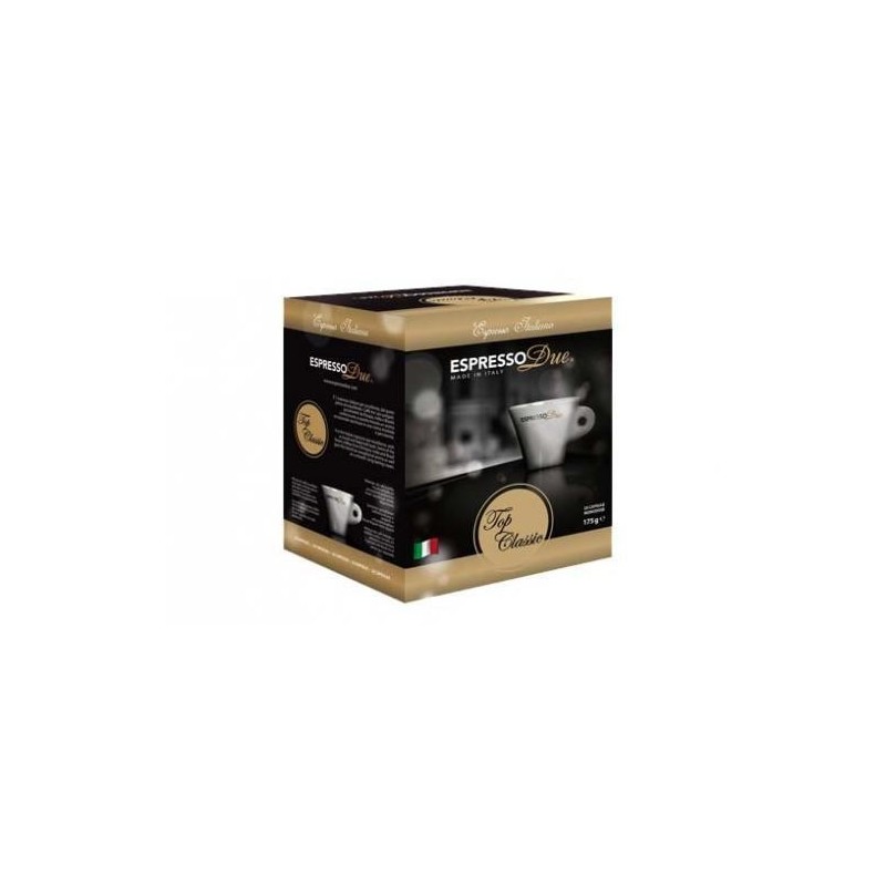 Espresso Due 25 Capsule Caffe Top Classic per Nuove Macchine cod. 315-321-327
