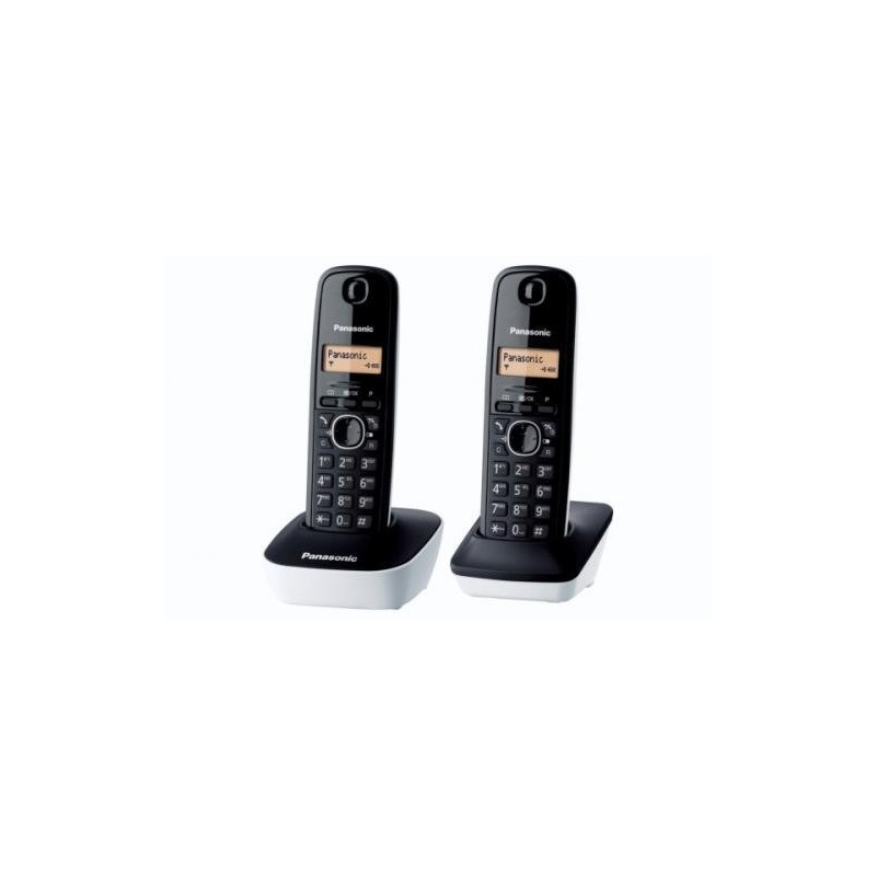 [OLD] Panasonic KXTG1612JTW Bianco Telefono Cordless DECT Duo Garanzia Italia