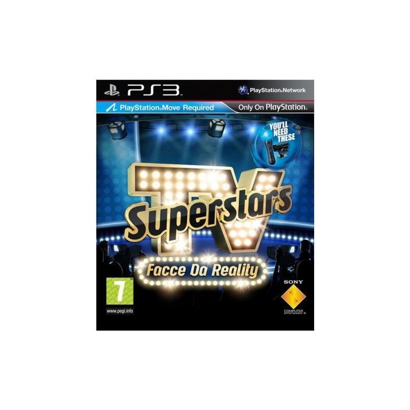 [OLD] Videogioco per PS3 TV Superstars Facce da Reality Edizione Move
