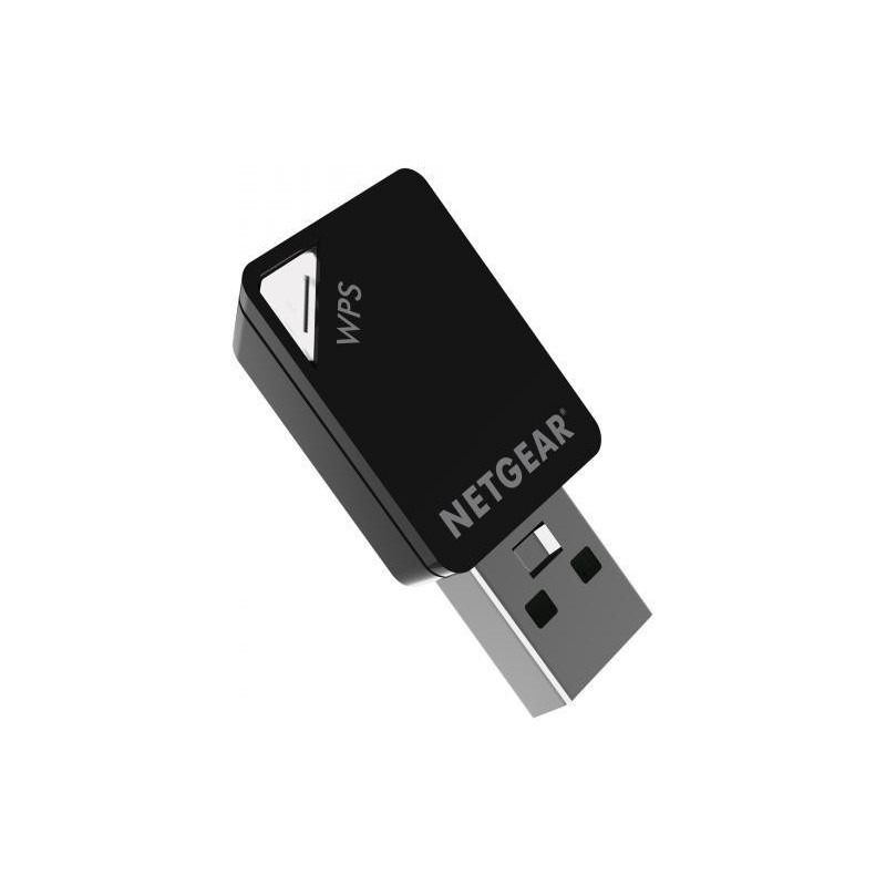 [OLD] NETGEAR A6100100PES MINI ADATTATORE USB WLSS AC600 DUAL 5GHZ NERO ADATTATORI USB WIFI