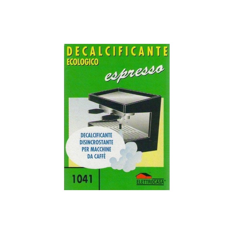 Elettrocasa AS29 Decalcificante Ecologico per Macchina Caffe Confezione da 3