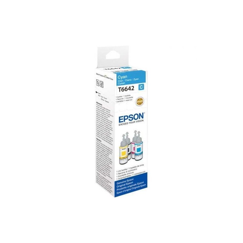 Epson Flacone d'Inchiostro Ciano 70 ml per Stampanti EcoTank 