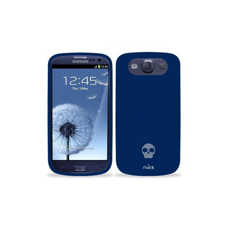 [OLD] Puro Cover Skull Blue Samsung per Galaxy S3