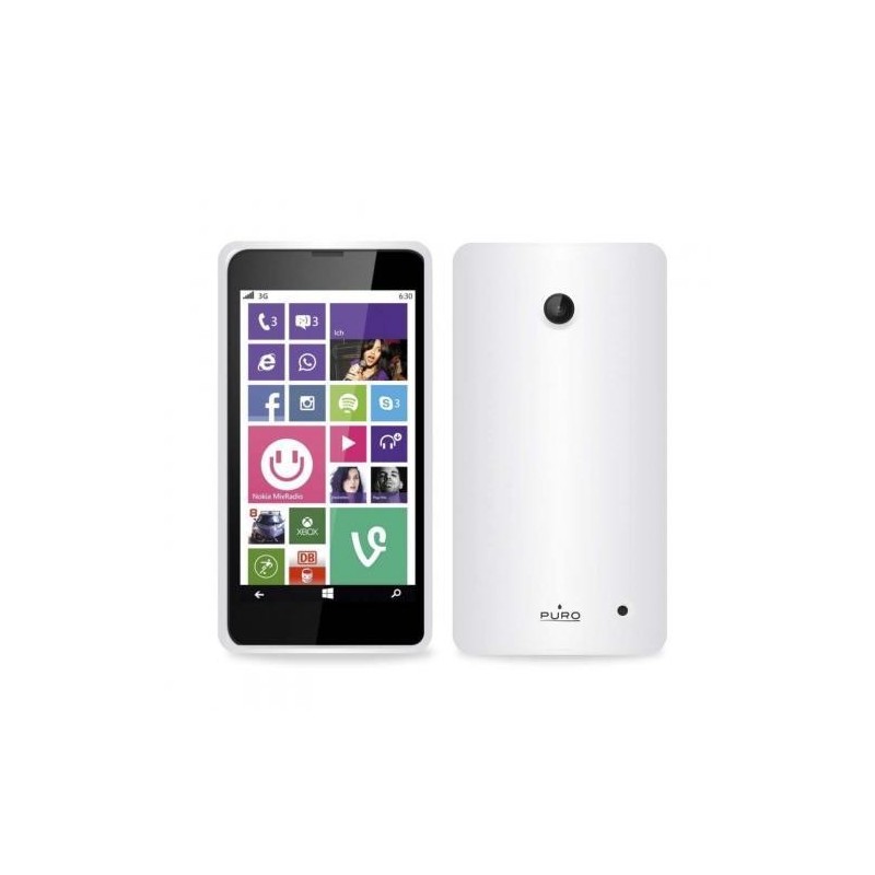 [OLD] Puro Cover in Silicone Trasparente per Nokia Lumia 630