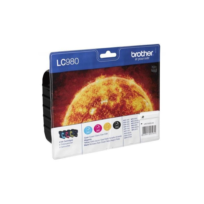 Brother LC-980VALBP Multipack 4 Cartucce Inchiostro