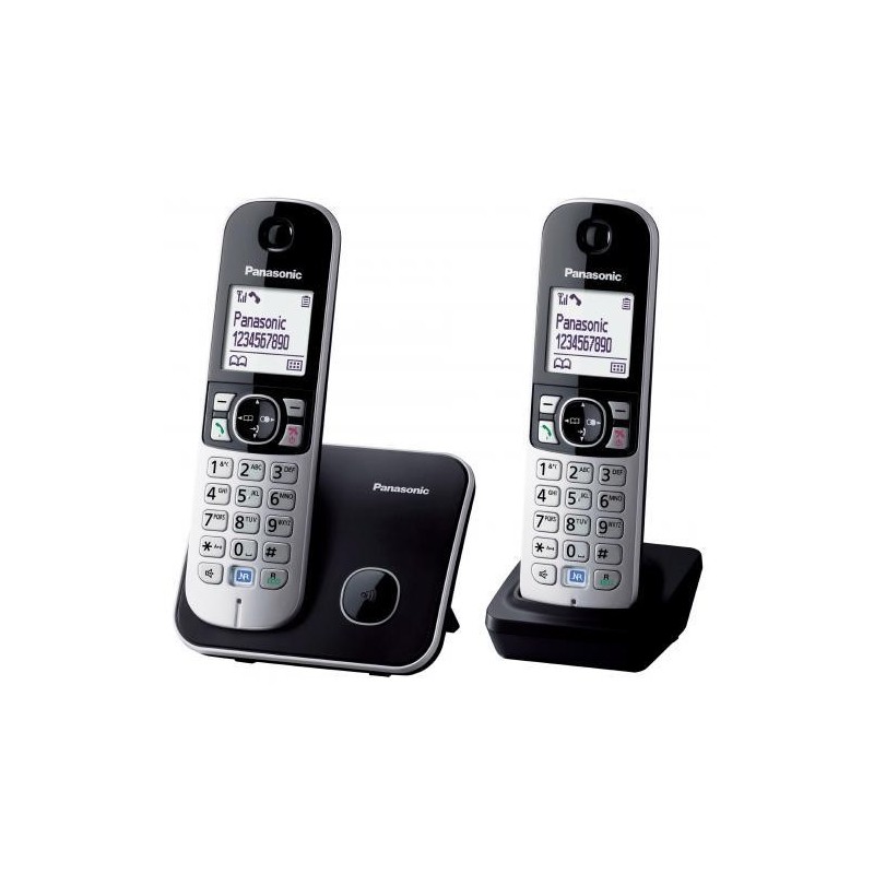 [OLD] Panasonic KX-TG6812 DECT Telefono Cordless Duo con Vivavoce