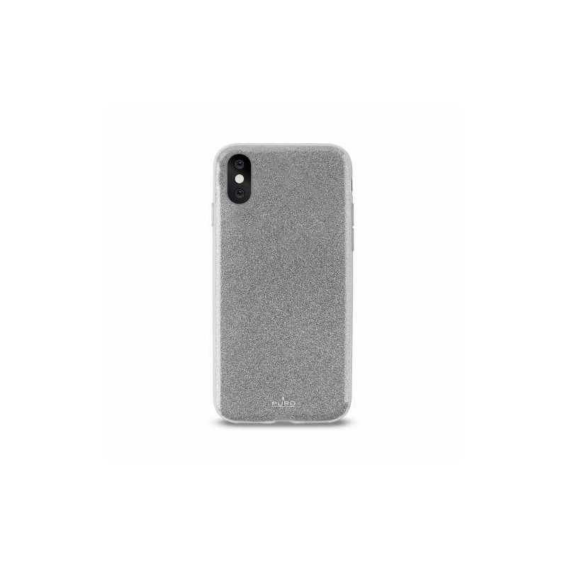 [OLD] Puro Cover Shine Silver per iPhone X