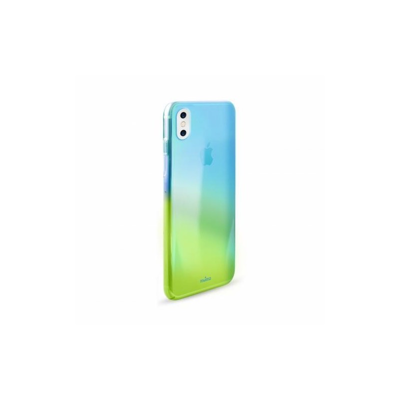 [OLD] Puro Hologram Azzurro Cover per iPhone X