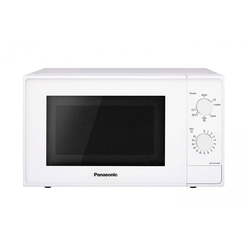 Panasonic NNK10JWMEPG Bianco Forno Microonde 800W 20 Litri con Grill