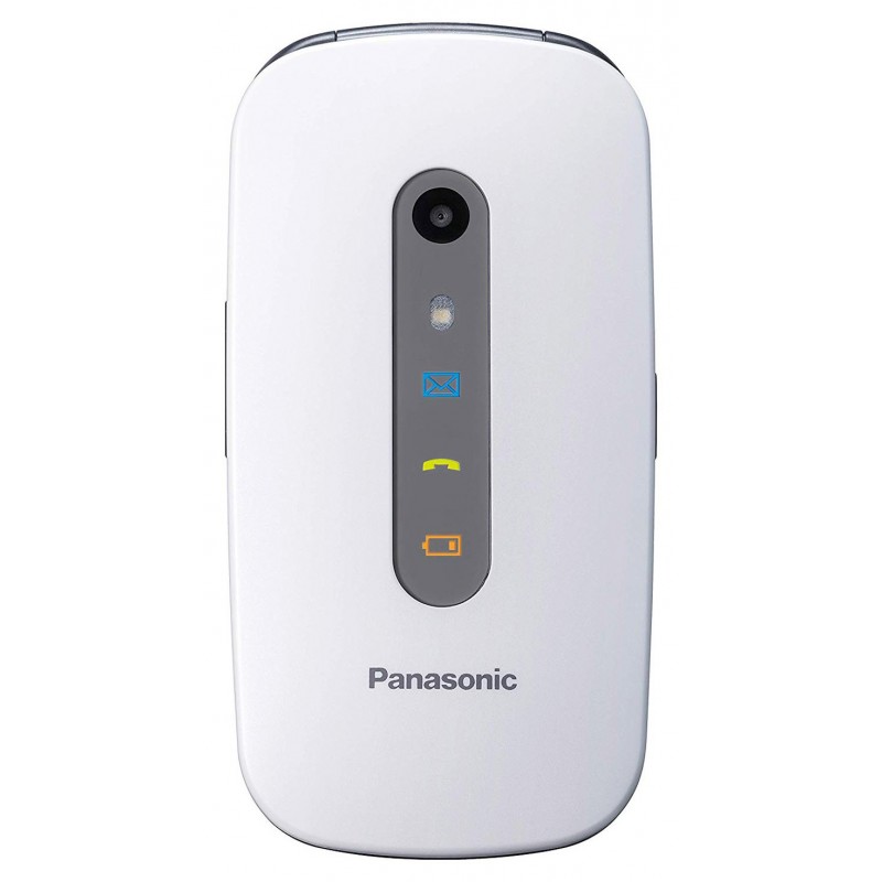 [OLD] Panasonic KXTU456EXWE Bianco Telefono Cellulare a Conchiglia