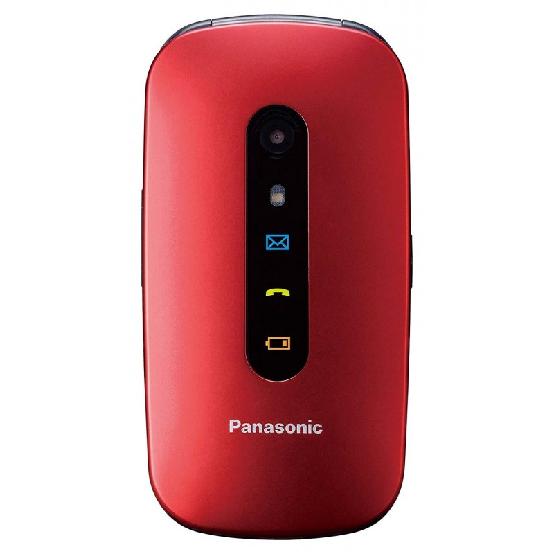 [OLD] Panasonic KXTU456EXRE Rosso Telefono Cellulare a Conchiglia