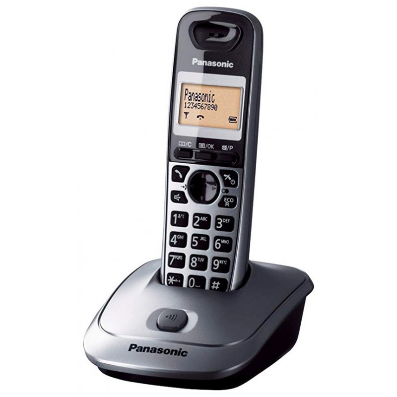 Panasonic KXTG2511JTM Silver Telefono Cordless con Vivavoce